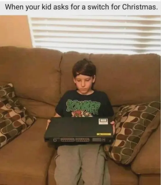 When your kid asks for a switch for Christmas